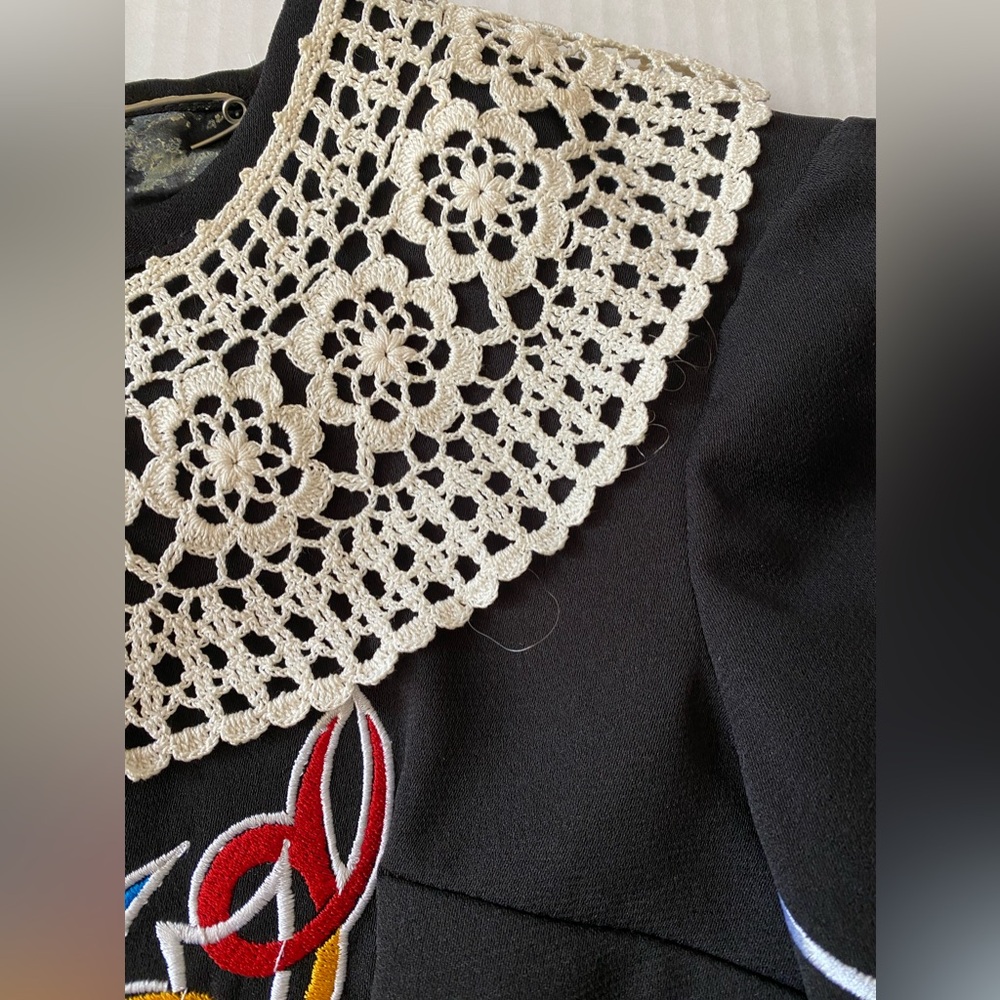 Irish Step Dance Costume with Cape Piece Custom Design Size XS - Picture 6 of 16